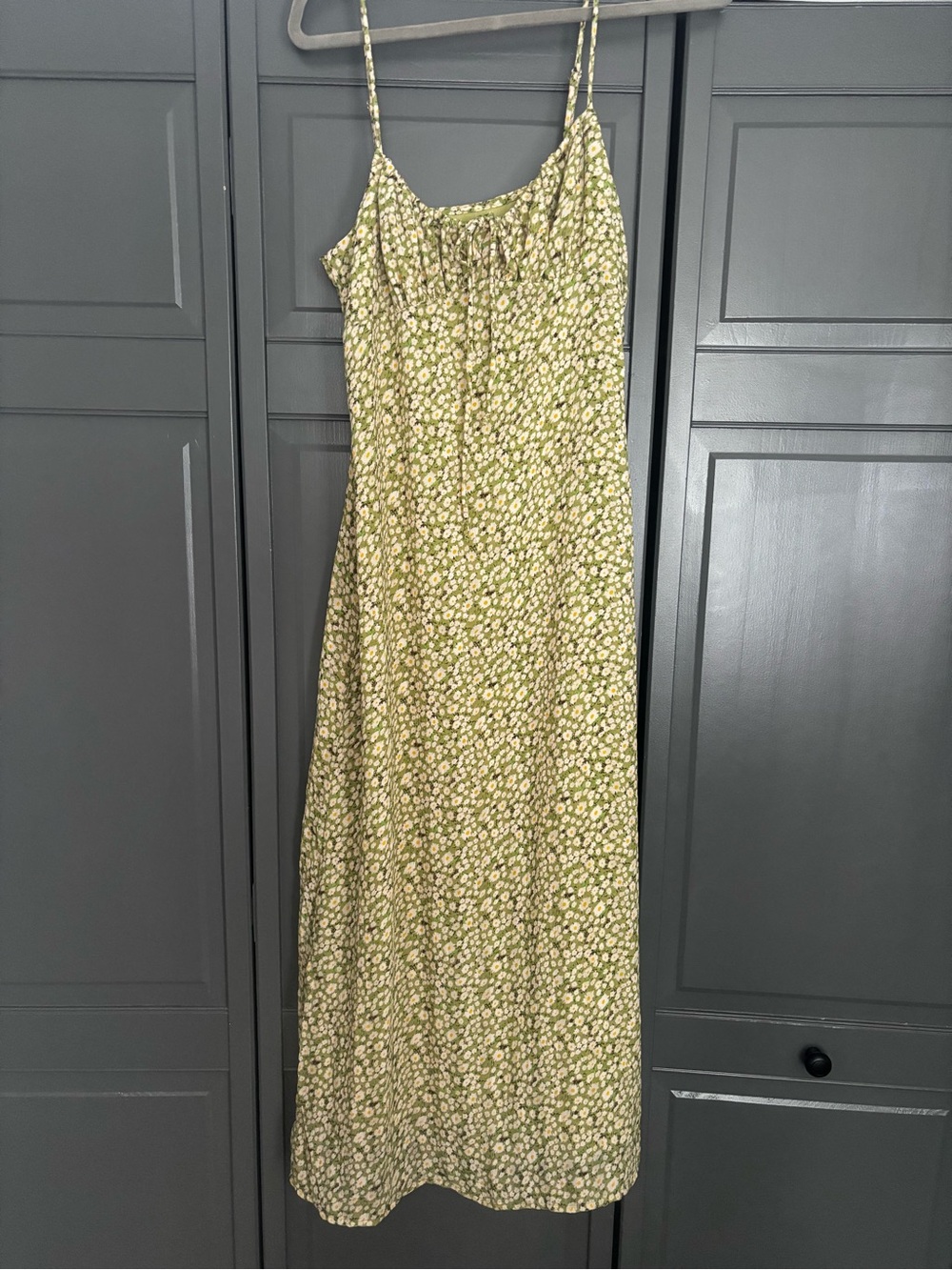 NWT Green & Yellow Floral Dress - Things Between